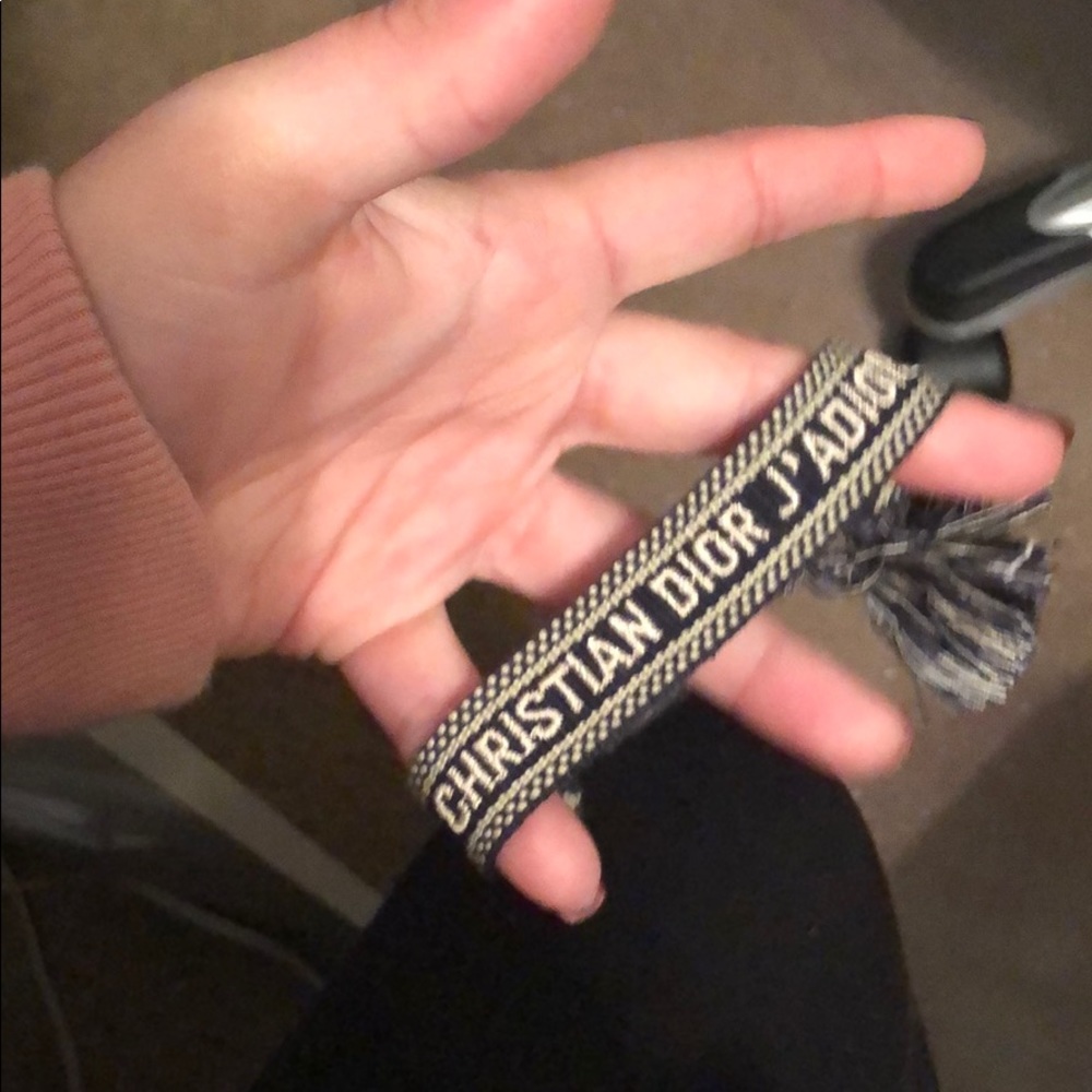 Blue bracelet